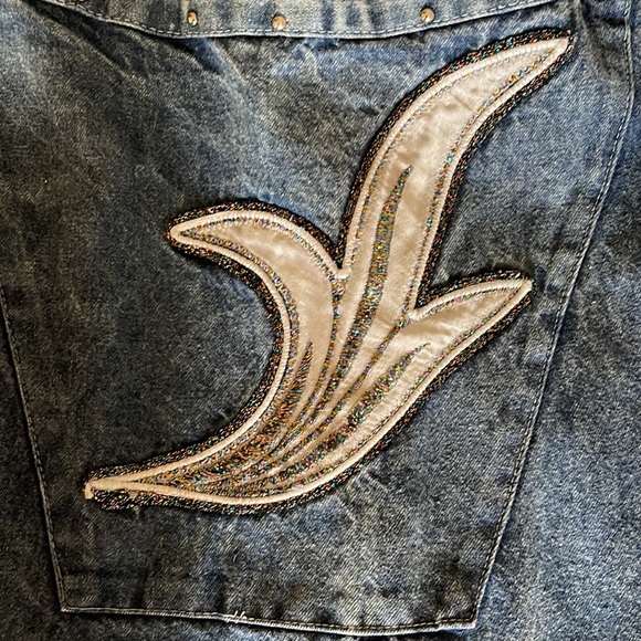 Vintage Denim Skirt - Picture 4 of 4